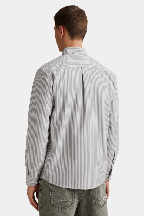 Cast Iron long sleeve shirt oxford stripe